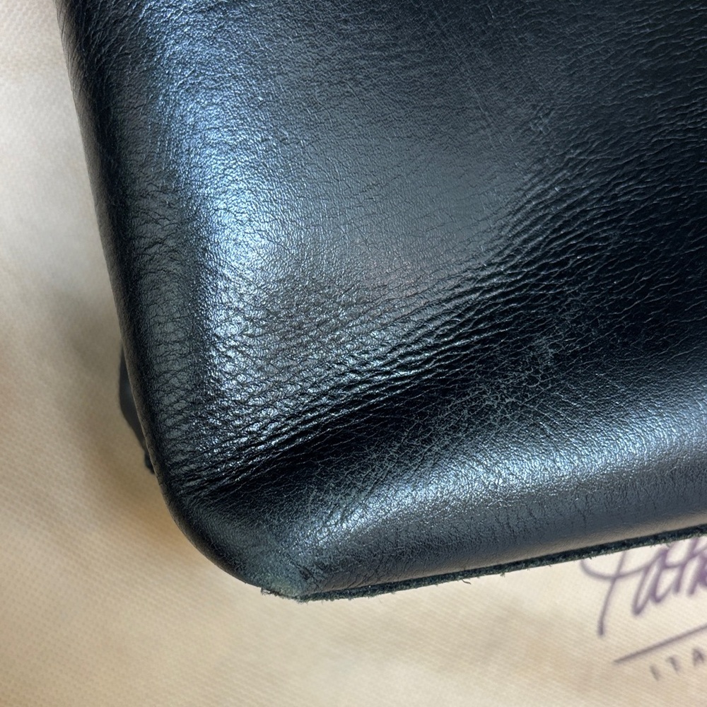 Patricia Nash Black Leather Tote - Picture 9 of 10